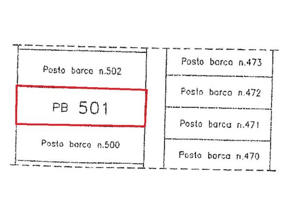 1775#3542 Posto barca PORTO TURISTICO DI ROMA n 501 con posto auto n. 1690 in vendita - foto 6