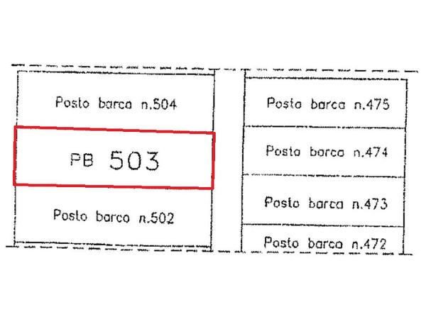 1777#3544 Posto barca PORTO TURISTICO DI ROMA 503 con posto auto n. 1692 in vendita - foto 5