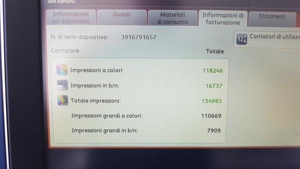 12#3559 Xerox Color C60  Printer in vendita - foto 4