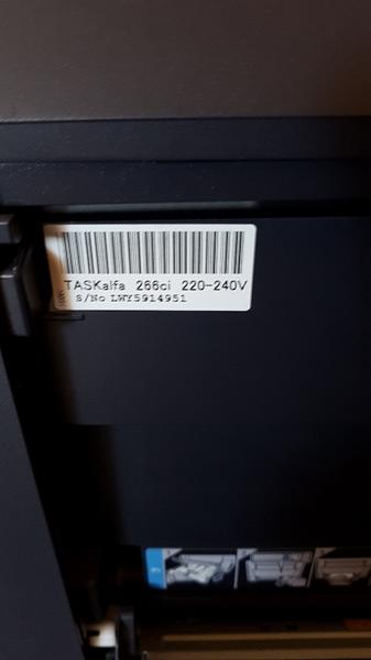 14#3559 KYOCERA TASKalfa 266CI in vendita - foto 6