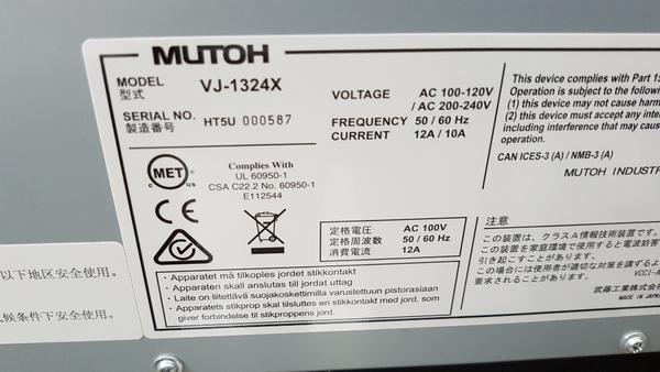 18#3559 Mutoh Valuejet 1234 SUMMA S2-140 in vendita - foto 3