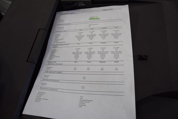 25#3559 Samsung CLX-9201NA Plotter HP T120 in vendita - foto 15