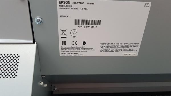 9#3559 Epson SureColor SC-T7200D in vendita - foto 4