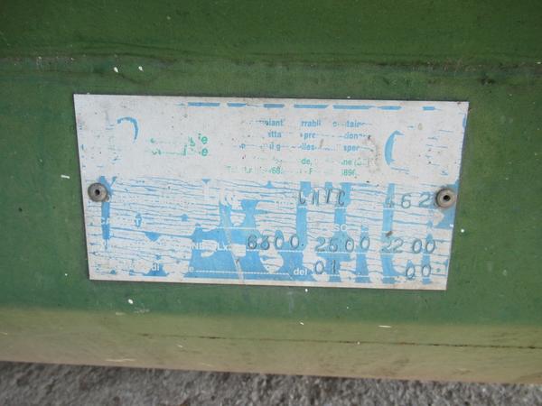 2089#3561 Container con coperchio BTE in vendita - foto 4