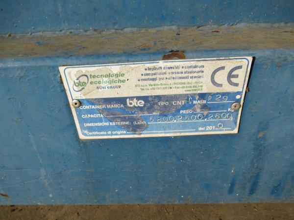 2112#3561 Container con coperchio BTE in vendita - foto 4