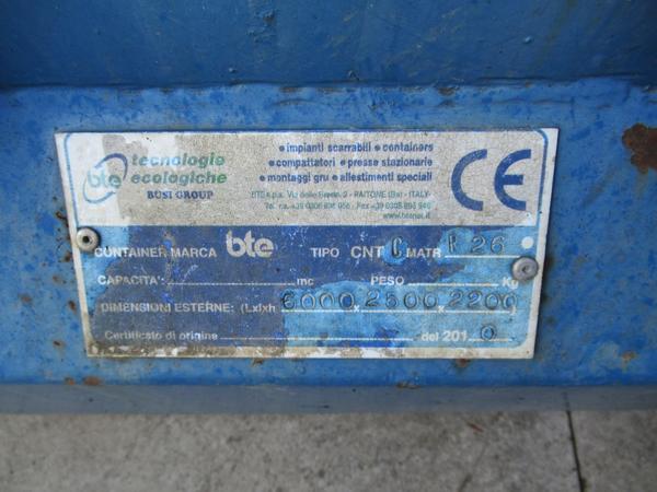 2115#3561 Container con coperchio BTE in vendita - foto 5
