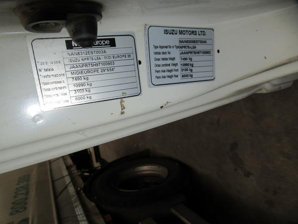 52#3561 Autocompattatore Isuzu P 75 Evolution in vendita - foto 23
