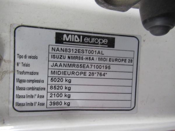 83#3561 Autocompattatore Isuzu M 50 Evolution in vendita - foto 21