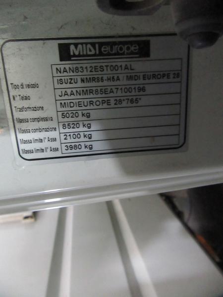 84#3561 Autocompattatore Isuzu M 50 Evolution in vendita - foto 23