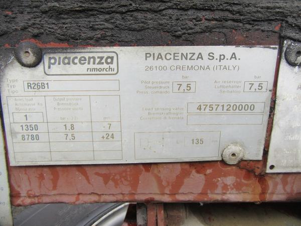 42#3562 Rimorchio Piacenza Rimorchi in vendita - foto 5