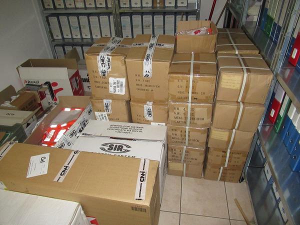 1008#3563 Transpallet a batteria e indumenti da lavoro in vendita - foto 14