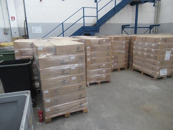 1008#3563 Transpallet a batteria e indumenti da lavoro in vendita - foto 32
