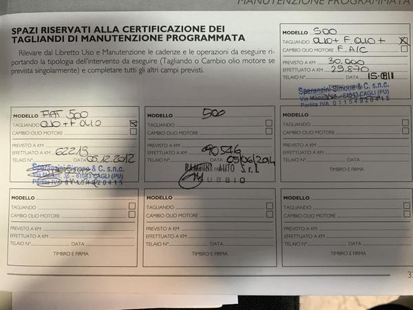 1#3574 Autovettura Fiat 500 in vendita - foto 2