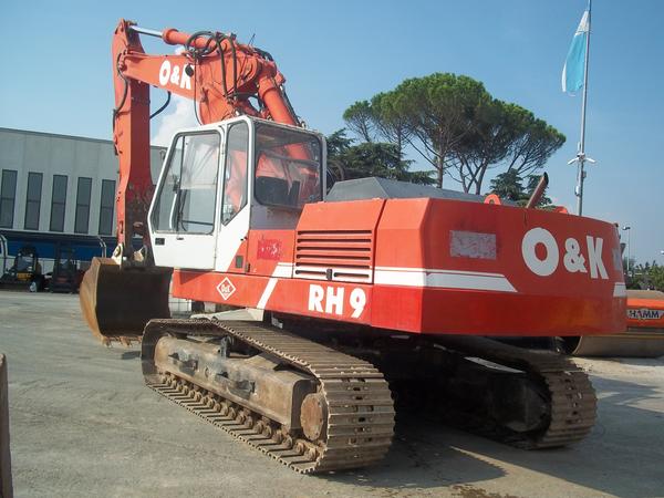 1#3576 Escavatore cingolato O&K RH9 in vendita - foto 2