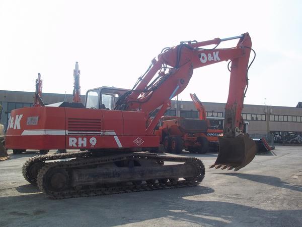 1#3576 Escavatore cingolato O&K RH9 in vendita - foto 3