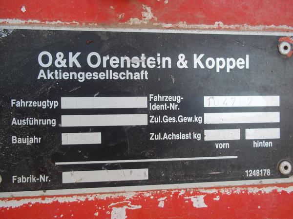 1#3576 Escavatore cingolato O&K RH9 in vendita - foto 4