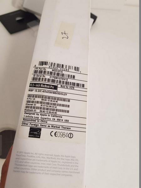 27#3585 MacBook Pro in vendita - foto 4