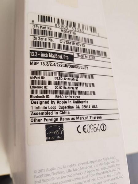 37#3585 MacBook Pro in vendita - foto 4