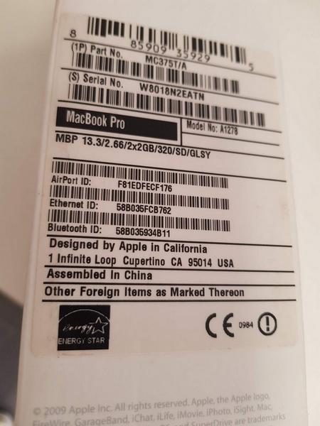 55#3585 MacBook Pro in vendita - foto 4