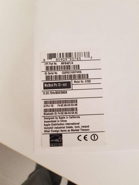 76#3585 MacBook Pro in vendita - foto 4