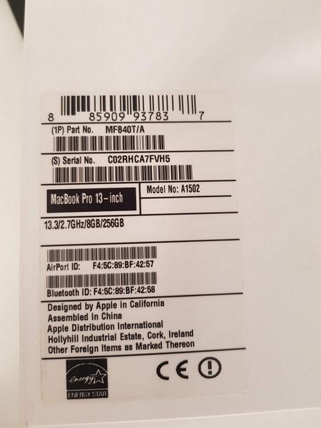 77#3585 MacBook Pro in vendita - foto 4