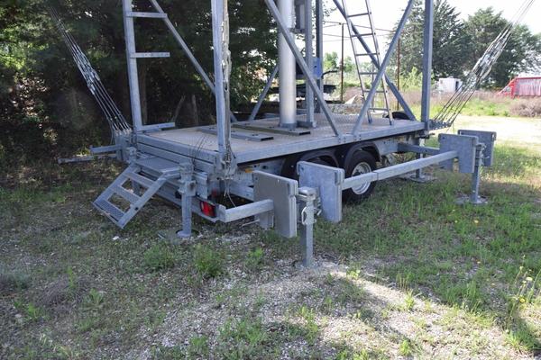 17#3589 Carrello da traino con palo in vendita - foto 4