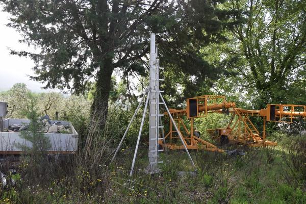 25#3589 Palo telescopico in alluminio in vendita - foto 1