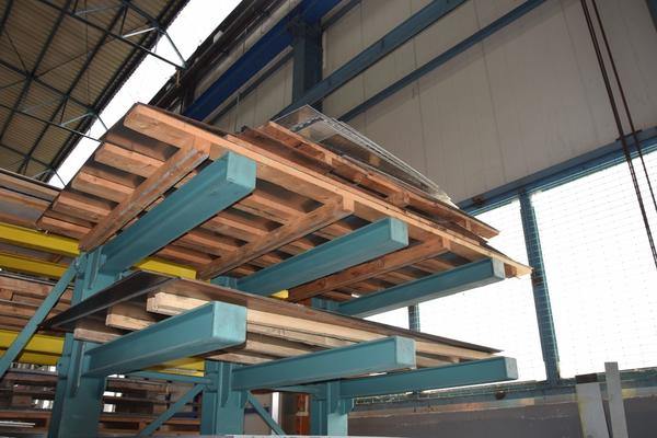 34#3589 Scaffalatura cantilever con lamiere in vendita - foto 11
