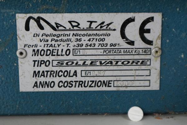 34#3594 Banchi da lavoro Marim e macchine da cucire Durkopp in vendita - foto 8