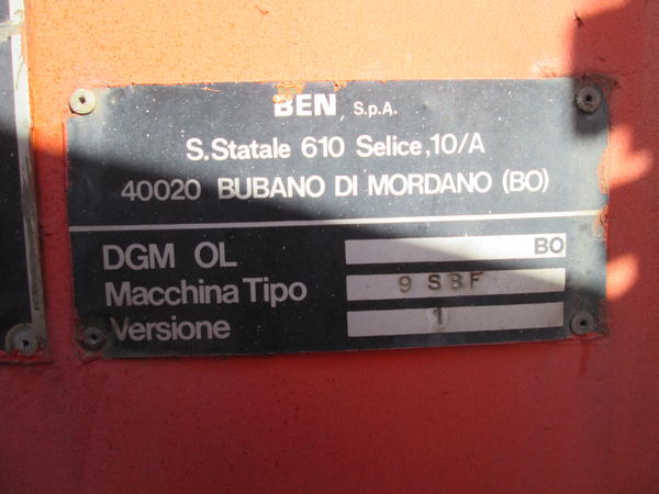 10#3595 Pala gommata Benati Ben9SB in vendita - foto 6