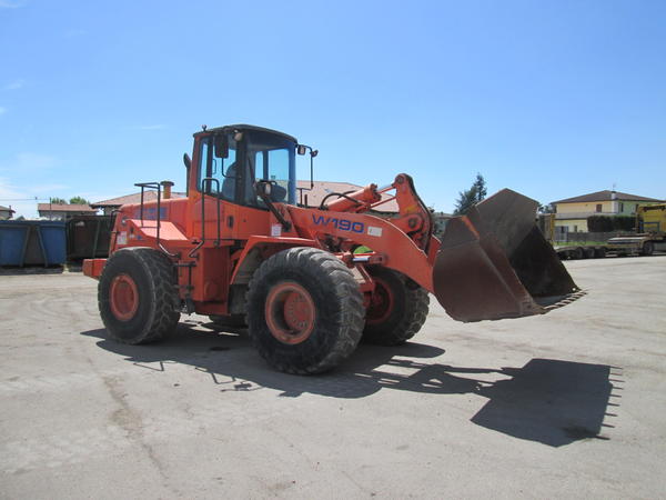5#3595 Pala gommata Fiat Hitachi W190 in vendita - foto 6