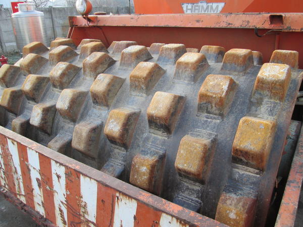 9#3595 Rullo Hamm ferro gomma a piedi di montone in vendita - foto 8