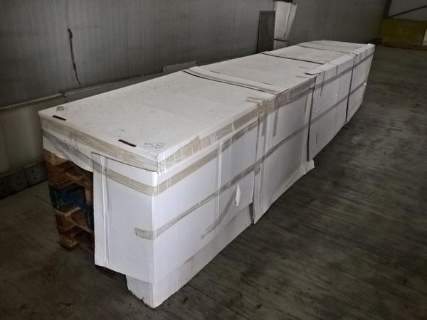 51#3630 Pedane in legno e cestelli in acciaio in vendita - foto 2