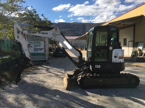 7#3637 Mini escavatore Bobcat E50 in vendita - foto 7