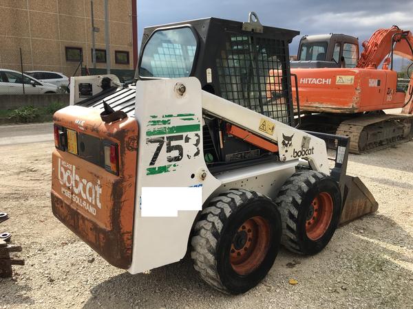 9#3637 Mini pala gommata Bobcat 753 in vendita - foto 6