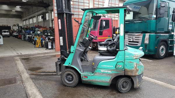 1#3639 Carrello elevatore Mitsubishi FD20NT in vendita - foto 3