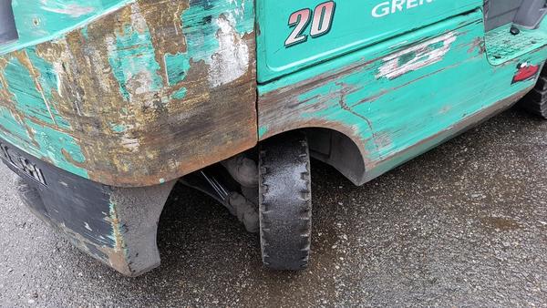 1#3639 Carrello elevatore Mitsubishi FD20NT in vendita - foto 5