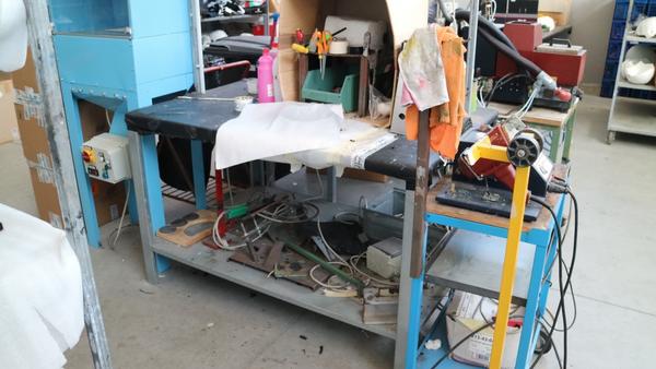 9#3655 Rivettatrice Godroni e arredi per officina in vendita - foto 8