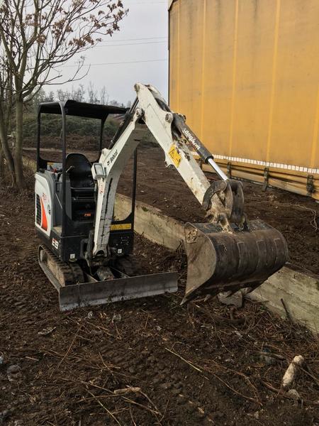 1#3659 Mini escavatore cingolato Bobcat E19 in vendita - foto 1