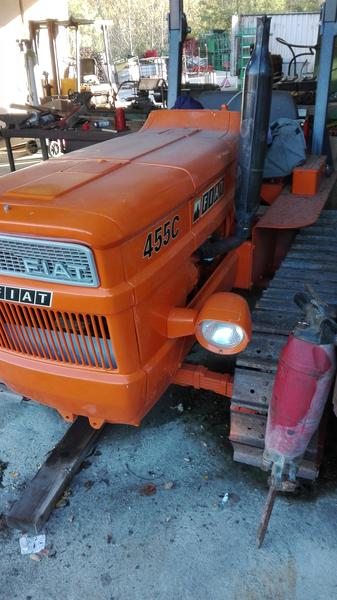 11#3663 Trattore cingolato Fiat 455 C in vendita - foto 12