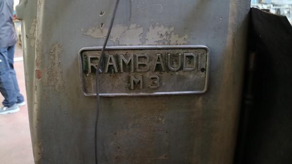 3#3667 Fresa manuale Rambaudi  in vendita - foto 4