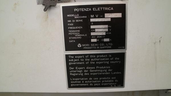 41#3667 Fresa CNC Mori Seiki in vendita - foto 24