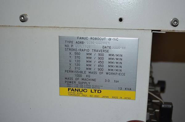 52#3667 Macchina a filo Fanuc Robocut in vendita - foto 12