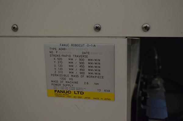 54#3667 Macchina a filo Fanuc Robocut in vendita - foto 10