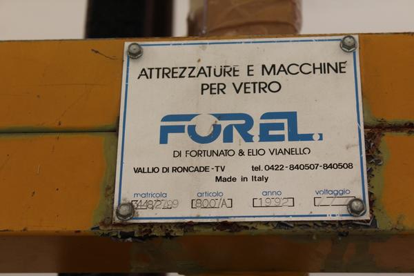 33#3669 Trapano foratura vetro Vismara Lissone e scaricatore pacchi Forel in vendita - foto 5