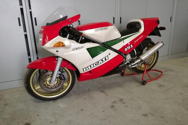 5#3672 Moto DucatiSBK 851 in vendita - foto 2