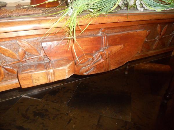 5#3680 Tavolo da sartoria e armadio in legno massiccio in vendita - foto 9
