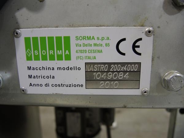 10#3686 Nastro trasportatore Sorma in vendita - foto 5