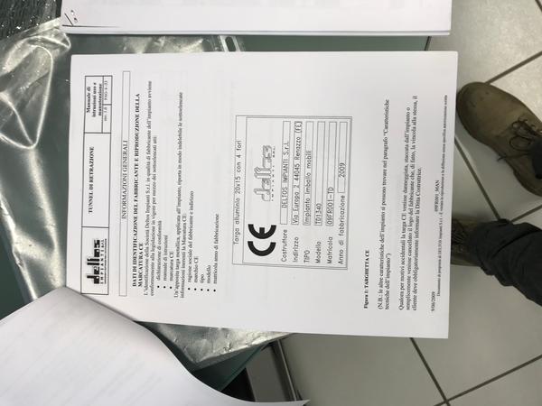 4#3688 Forno per film termorestringente Deltos TD 1340 in vendita - foto 23