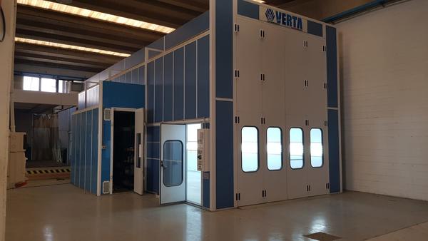 1#3690 Cabina di verniciatura marca Verta per camion in vendita - foto 1